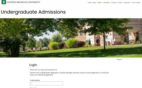 Login - Eastern Michigan University