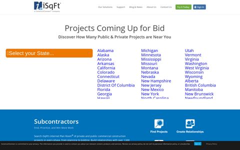 iSqFt: Construction Bidding Software - Construction Estimating