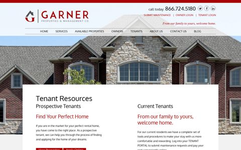 Tenants - Garner Properties