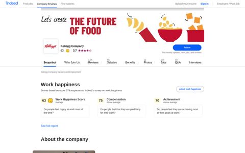 Kellogg Company Careers and Employment | Indeed.com