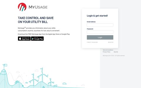 MyUsage - Login