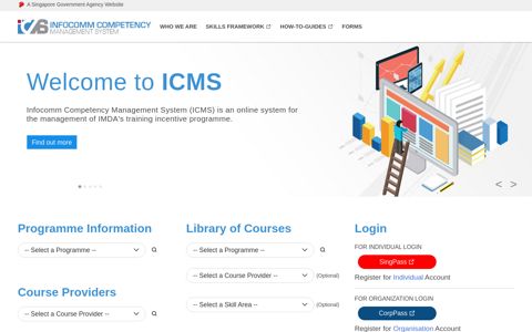ICMS - Infocomm Competency Management System - IMDA