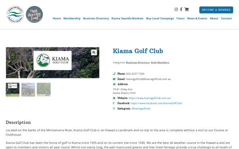 Kiama Golf Club - Kiama Business Chamber
