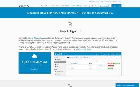 Free Trial | LoginTC - Simple and Secure Two-Factor ...