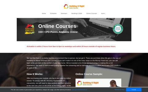 Online Courses - Building It Right