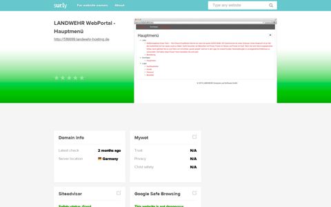 516699.landwehr-hosting.de - LANDWEHR WebPortal ... - Sur.ly