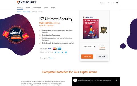 K7 Ultimate Security - K7 Computing