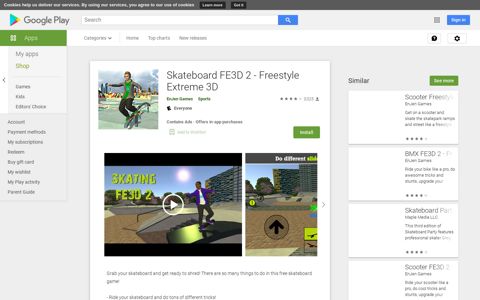 Skateboard FE3D 2 - Freestyle Extreme 3D - Apps on Google ...