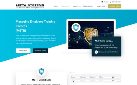 Managing Employee Training Records (METR) - LEFTA ...