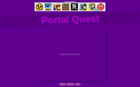 Portal Quest Game | morefriv.com