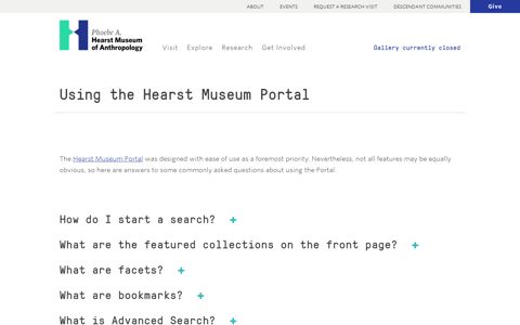 Using the Hearst Museum Portal – Phoebe A. Hearst Museum ...