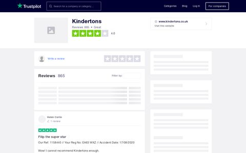 Kindertons Reviews | Read Customer Service Reviews of ...