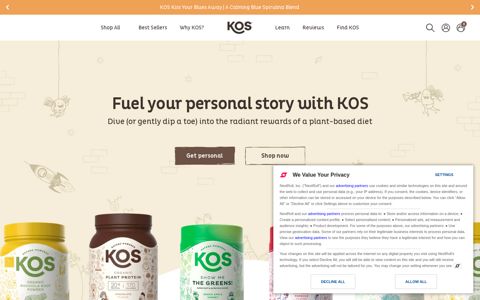 KOS.com | KOS® - Official Site | Amazing Plant Based Protein