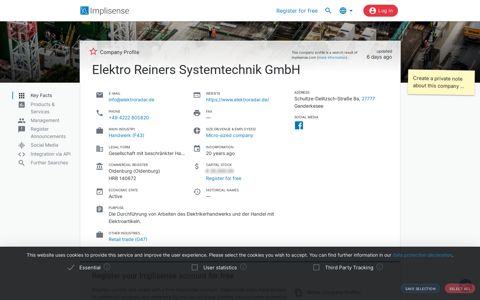 Elektro Reiners Systemtechnik GmbH | Implisense