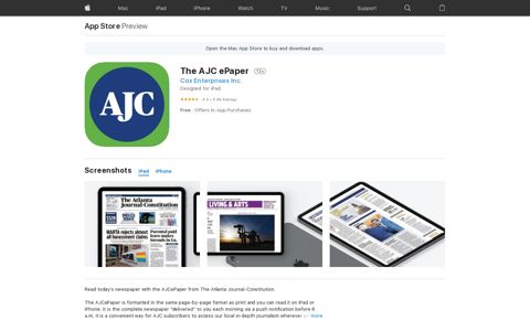 ‎The AJC ePaper on the App Store