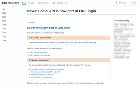Social API overview - LINE Developers
