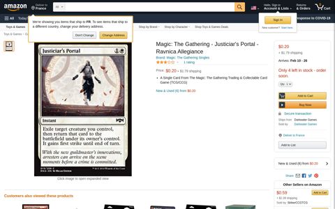 Magic: The Gathering - Justiciar's Portal ... - Amazon.com