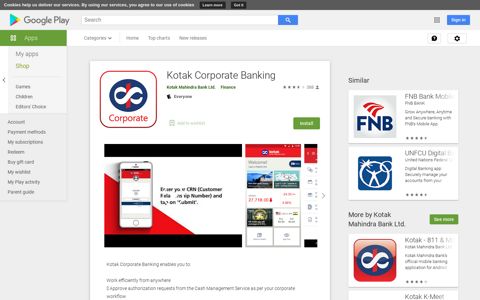 Kotak Corporate Banking – Apps on Google Play