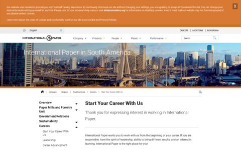 Start Your Career With Us - International Paper