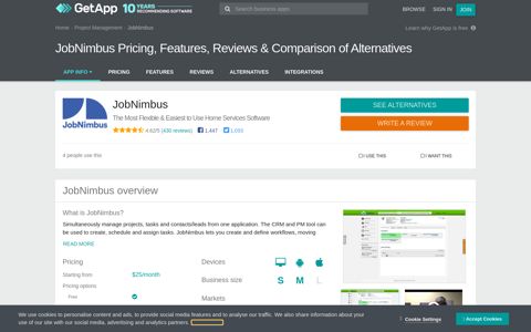 JobNimbus Pricing, Features, Reviews & Comparison of ...