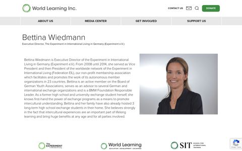 Bettina Wiedmann – World Learning Inc.