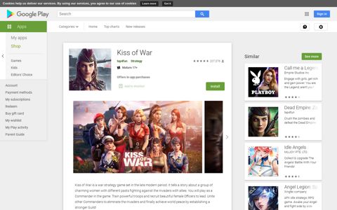 Kiss of War - Apps on Google Play