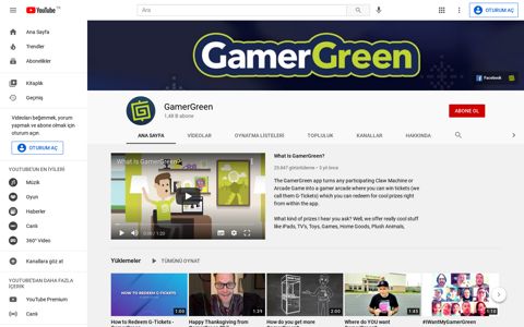 GamerGreen - YouTube