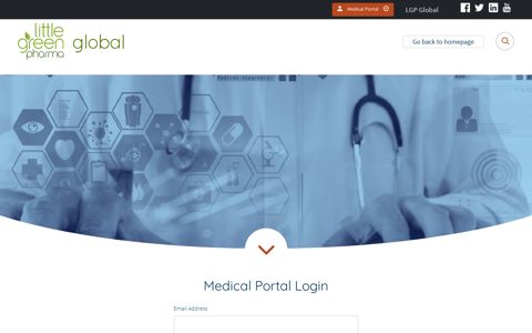 Medical Portal Login - Little Green Pharma