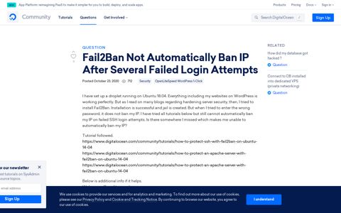 Fail2Ban Not Automatically Ban IP After Several Failed Login ...