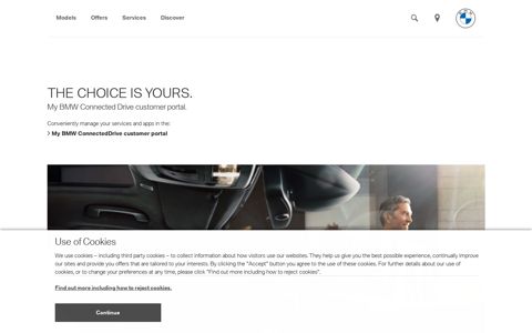 BMW ConnectedDrive : Customer Portal