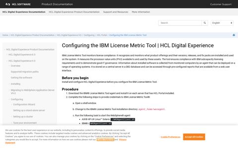 Configuring the IBM License Metric Tool | HCL Digital ...