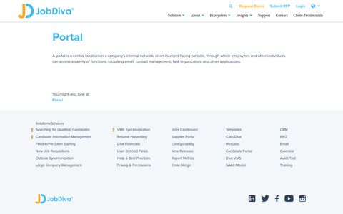 Portal | JobDiva