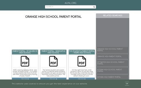 orange high school parent portal - Pdf Documents - aunl.org