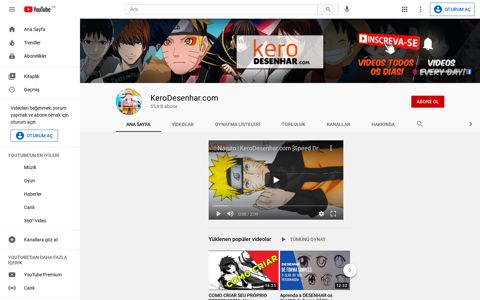 KeroDesenhar.com - YouTube