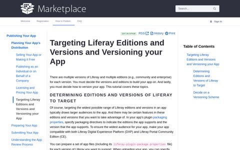 Targeting Liferay Editions and Versions and Versioning your ...