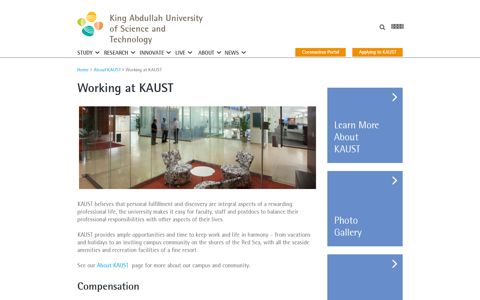 Working at KAUST | King Abdullah University