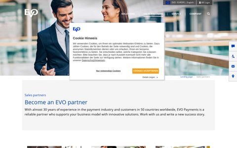 Become an EVO Partner - EVO Payments