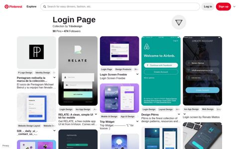 90+ Login Page ideas | app design, login design ... - Pinterest