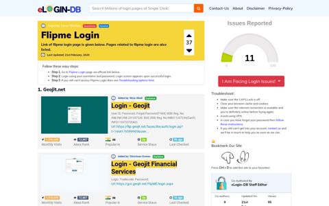 Flipme Login - A database full of login pages from all over the ...