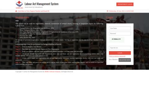 Labour Act Management System