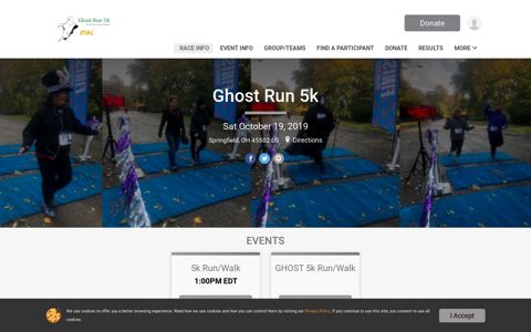 Ghost Run 5k - RunSignup