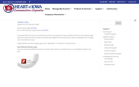 Webmail Login | Heart of Iowa