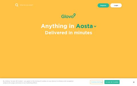 Glovo: Food delivery and more. You order, we get it!