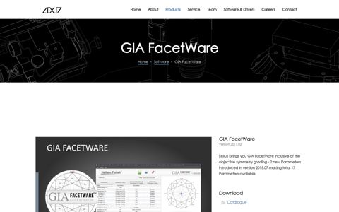 Software | GIA FacetWare - Lexus SoftMac