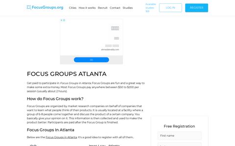 16 Paid Focus Groups in Atlanta (2020) - FocusGroups.org