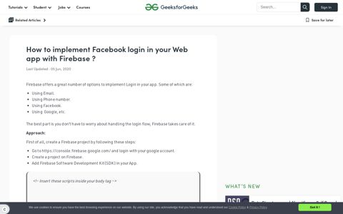 How to implement Facebook login in your Web app with ...