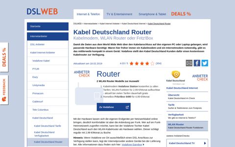 Kabel Deutschland Router - das Kabel Deutschland ...
