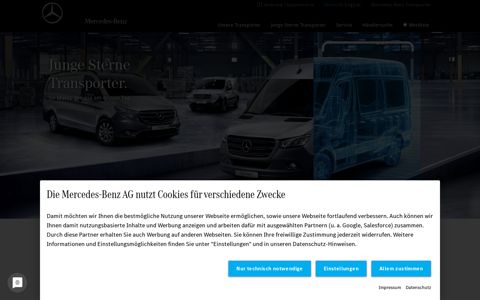 Gebrauchte Transporter und Nutzfahrzeuge von Mercedes-Benz
