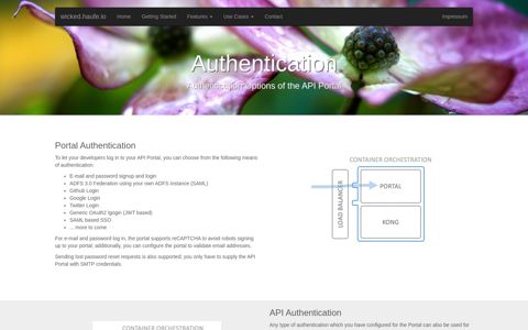 Authentication - wicked.haufe.io - Open Source API Portal