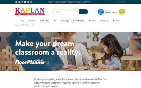 FloorPlanner v.2 - Kaplan Early Learning